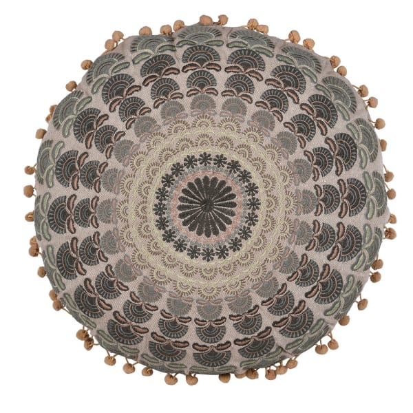 Blue Mandela Cushion