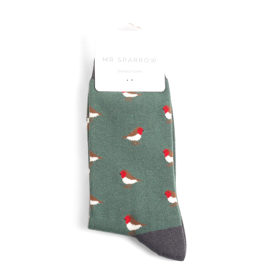 Blaue Honigbienensocken