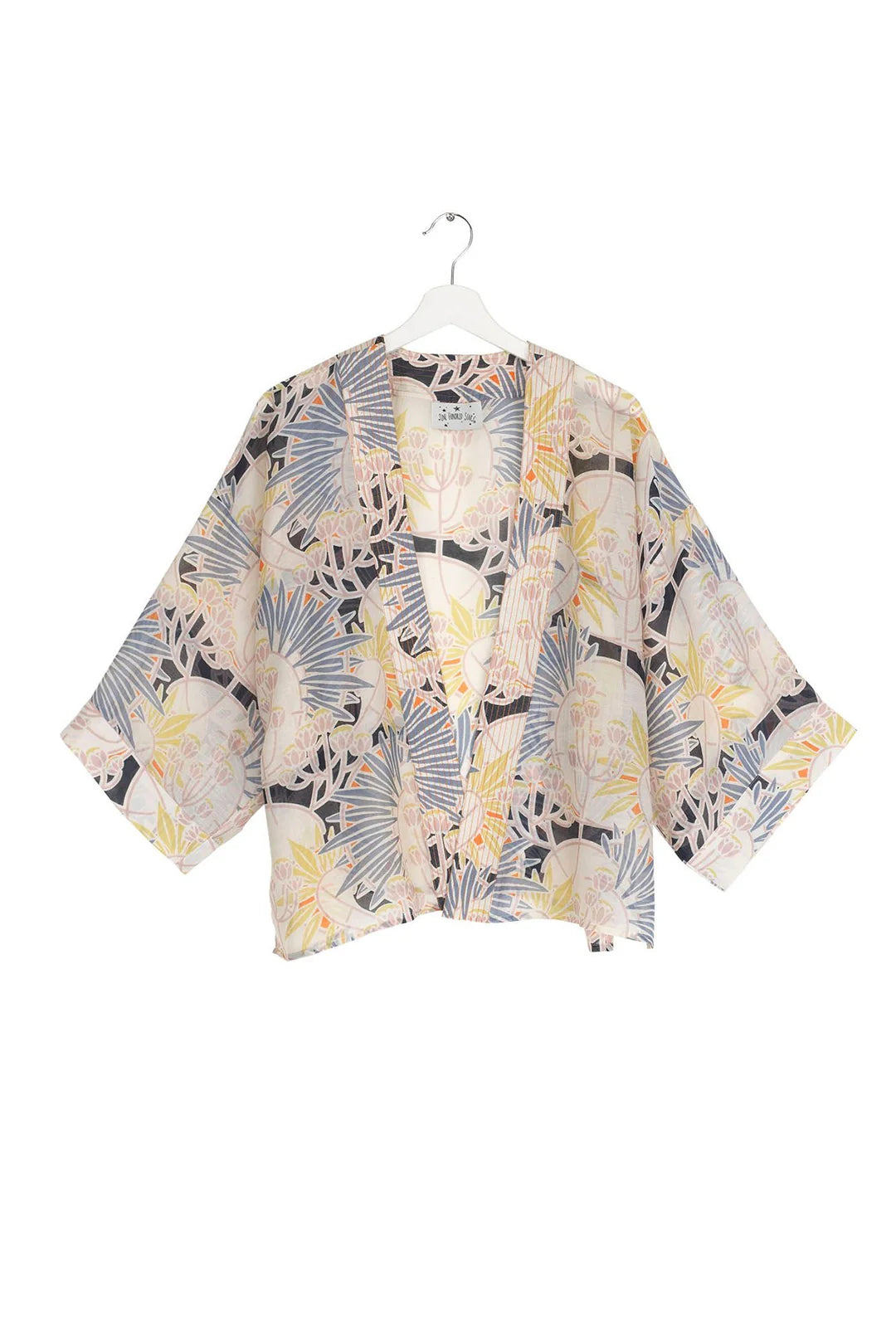 Deco Daisy Mauve Kimono