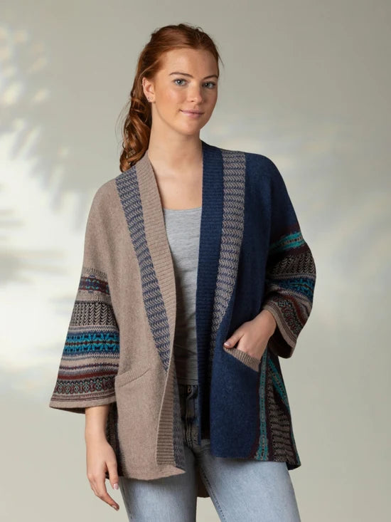 Oban Sky Montrose Blanket Coat
