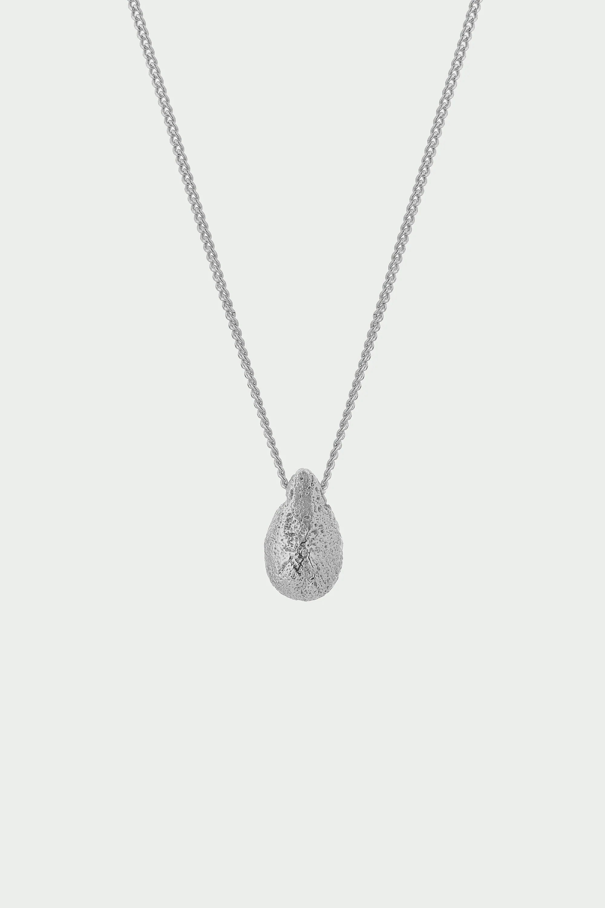 Silver Dome Necklace