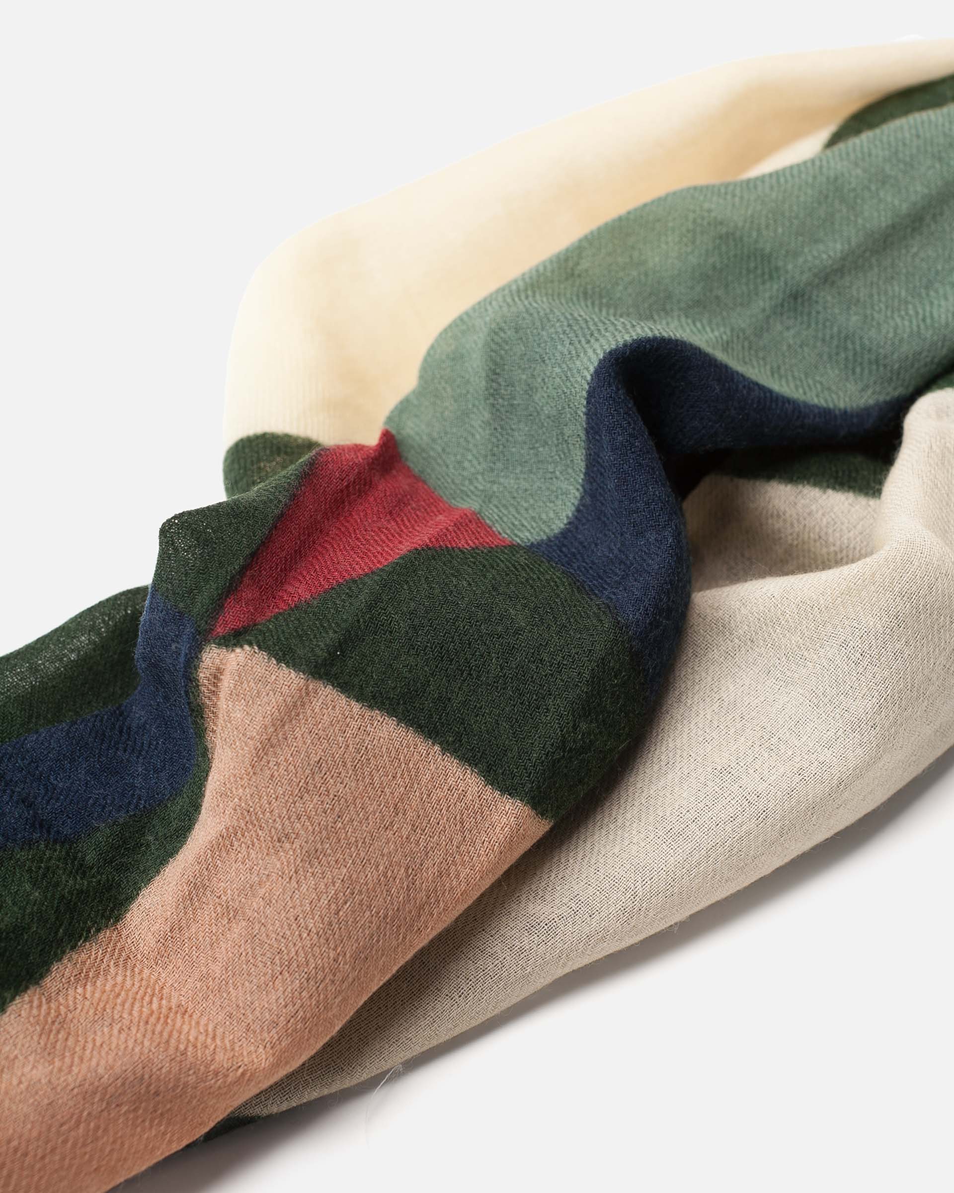 Biba Scarf in Green | The Nancy Smillie Shop - Art, Jewellery & Designer Gifts Glasgow Scotland