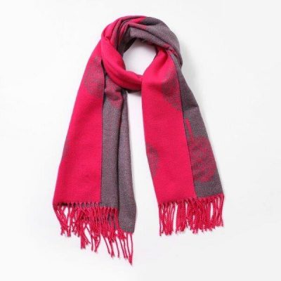 Bufanda de árbol fucsia