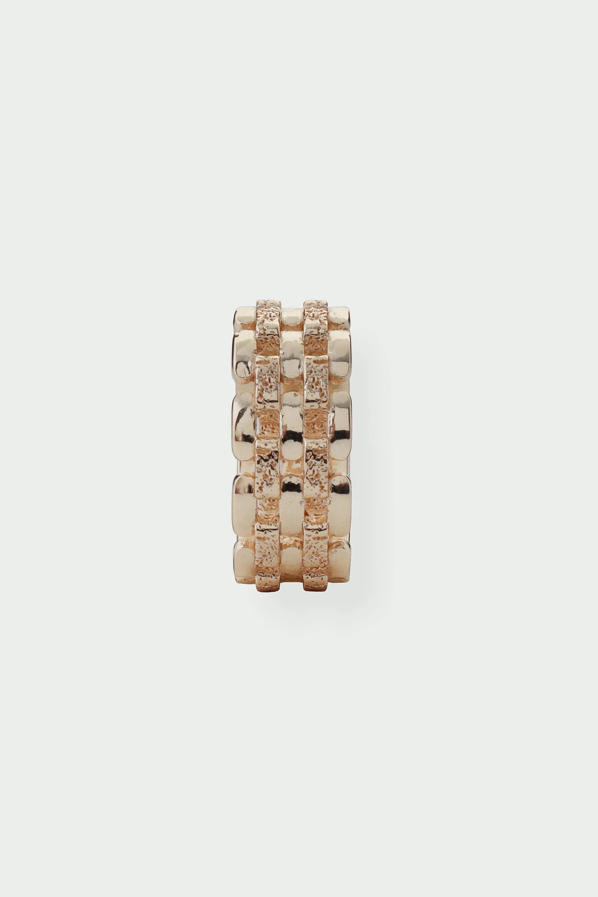 Gold Linear Ring M-L