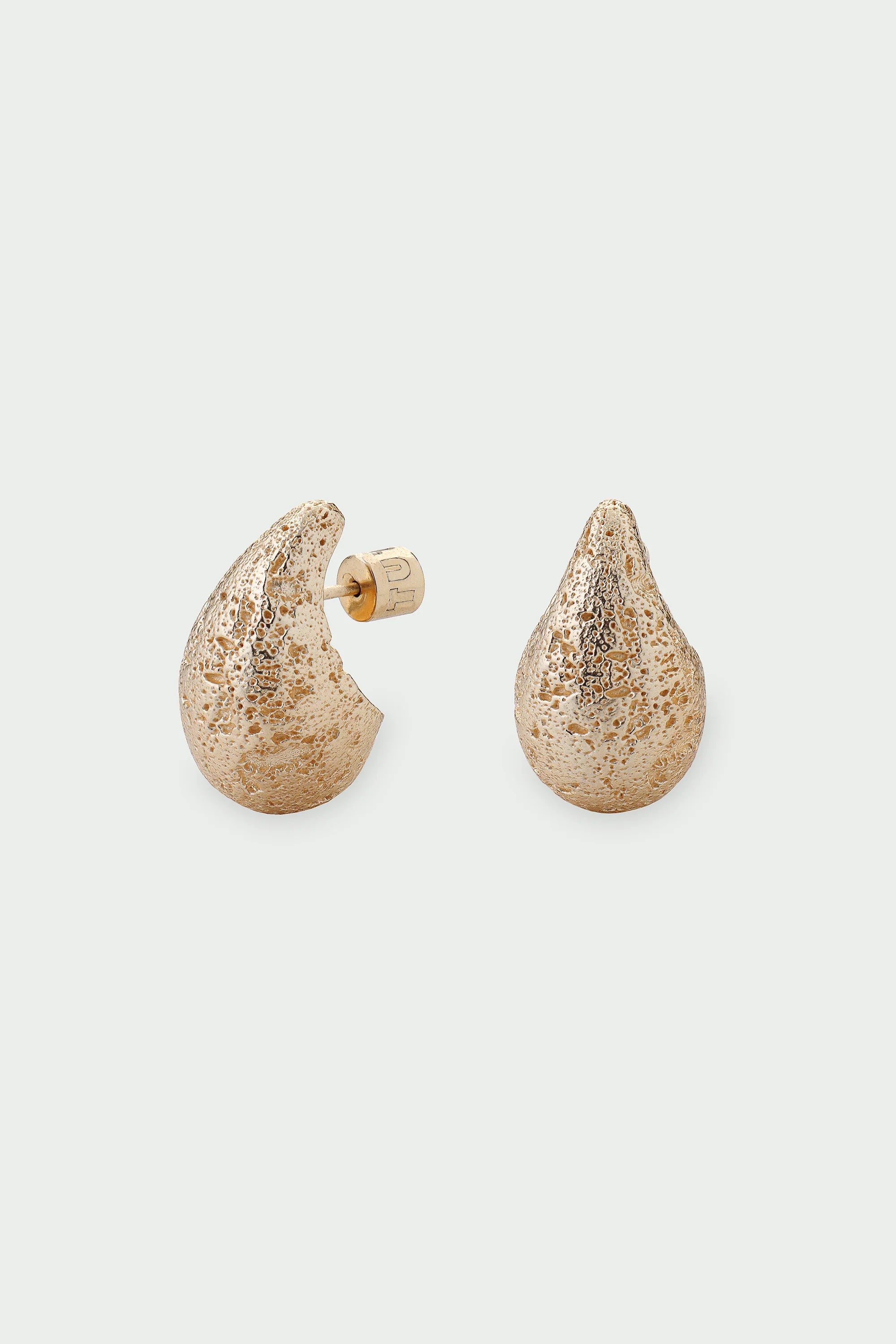 Gold Dome Earrings