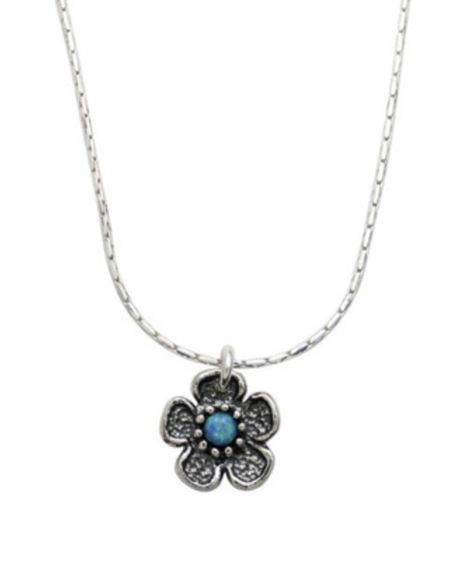 Flower Opal Necklace