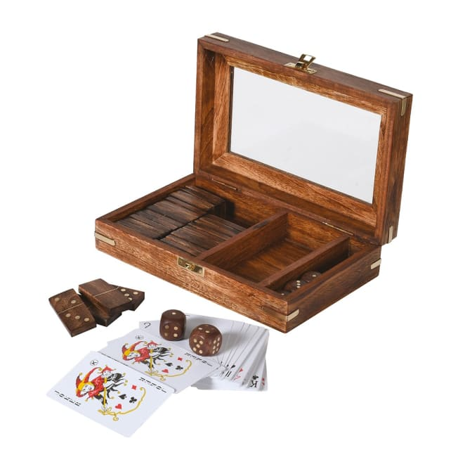 Dominoes Cards in a box