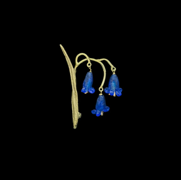 English Blue Bells Small Brooch