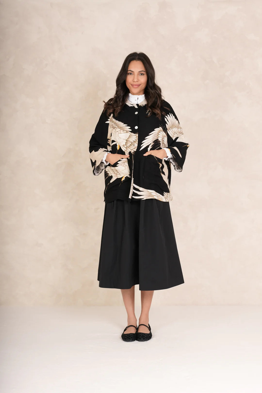 Black Stork Summer Jacket