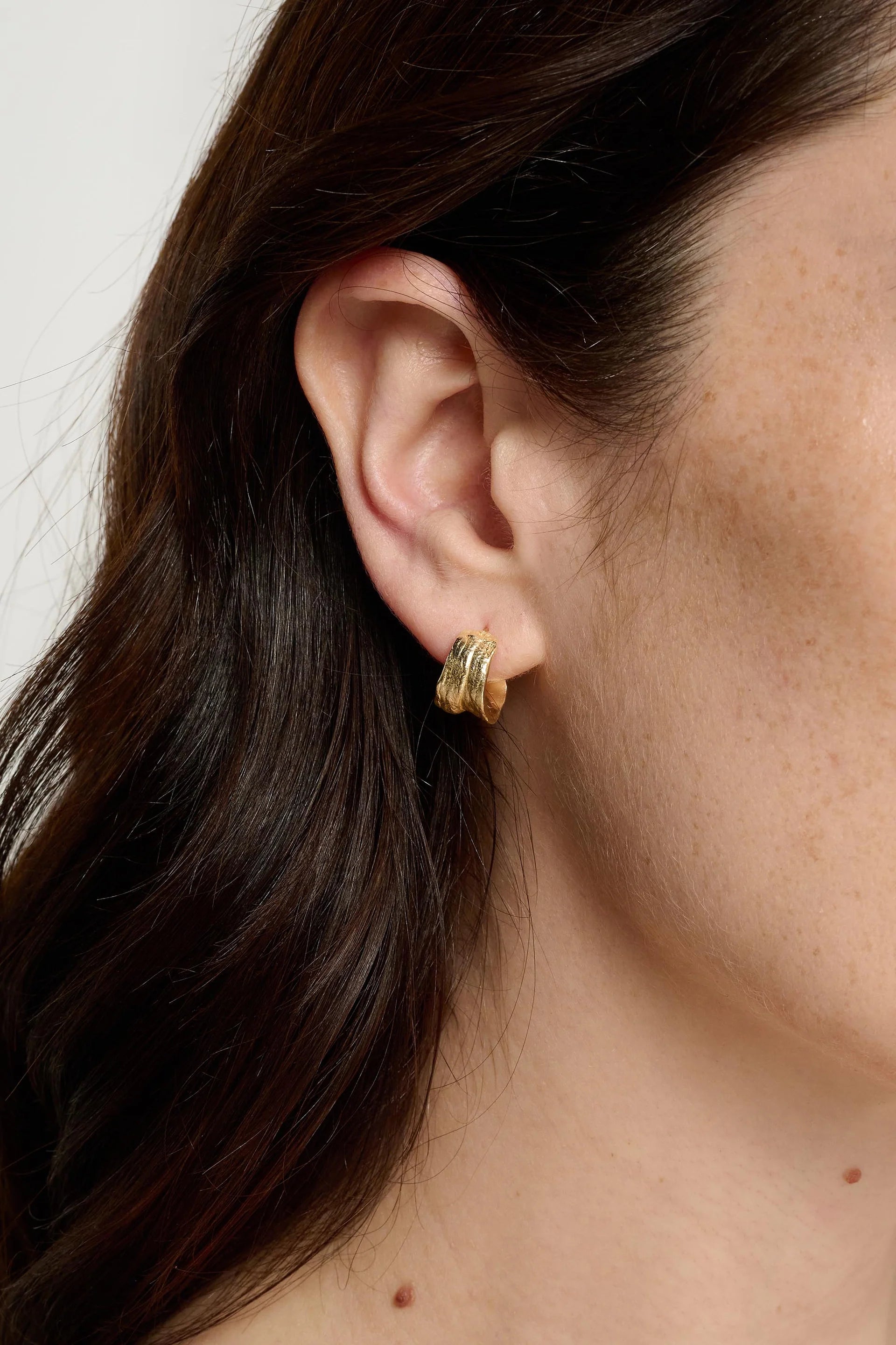 Gold Fold Earrings