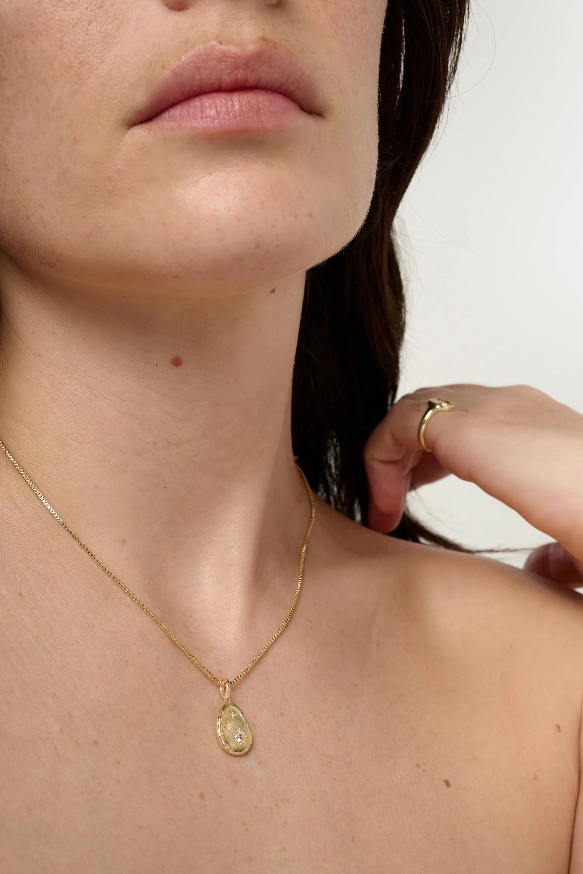 Gold Aster Necklace