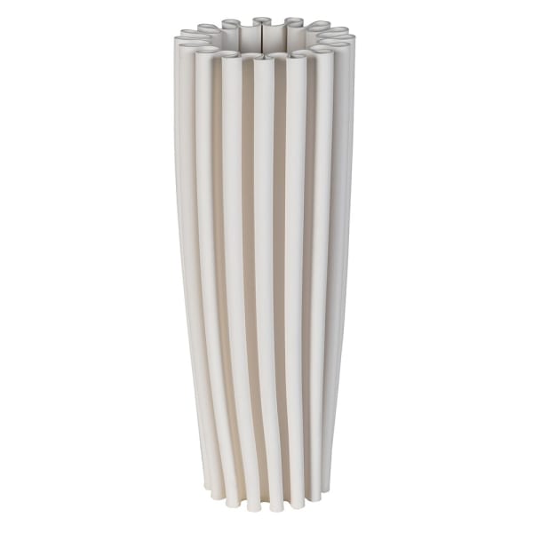 White large Athena Vase