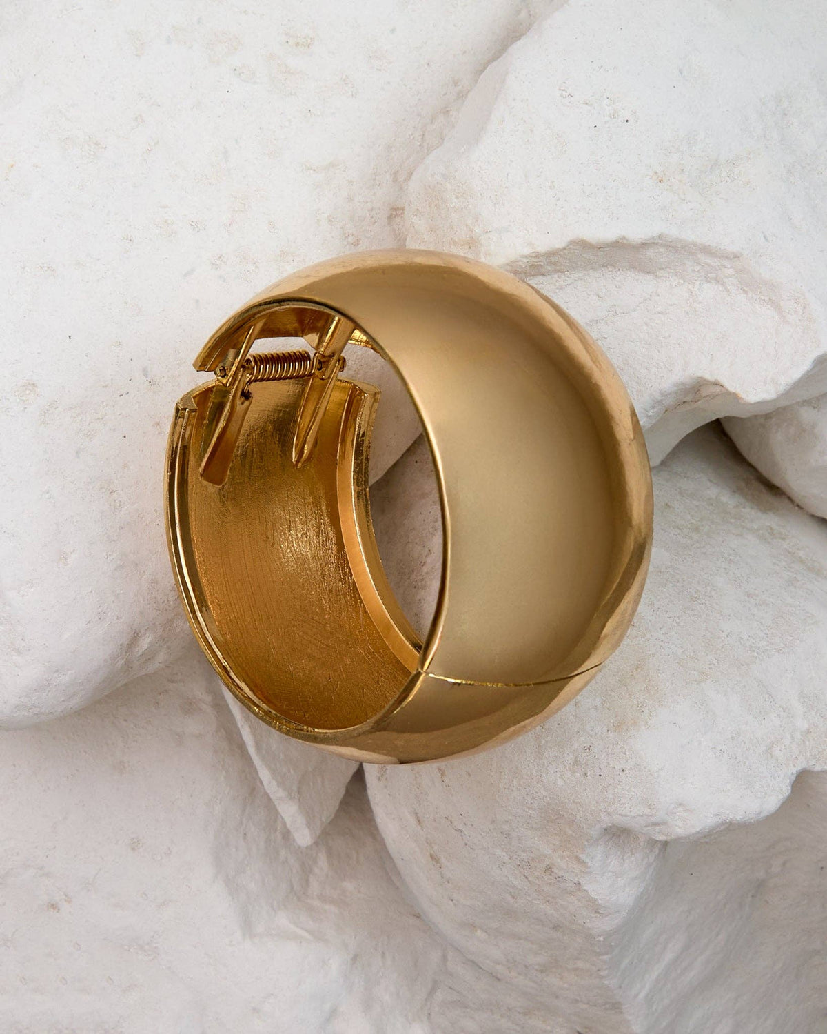Chunky Cuff Bangle | Gold