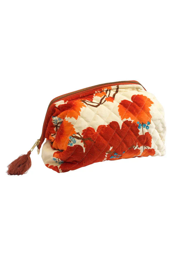 Acer Red velvet Pouch - Reversible Clutch Shoulder Camera - Bags of Bags! - Scotland