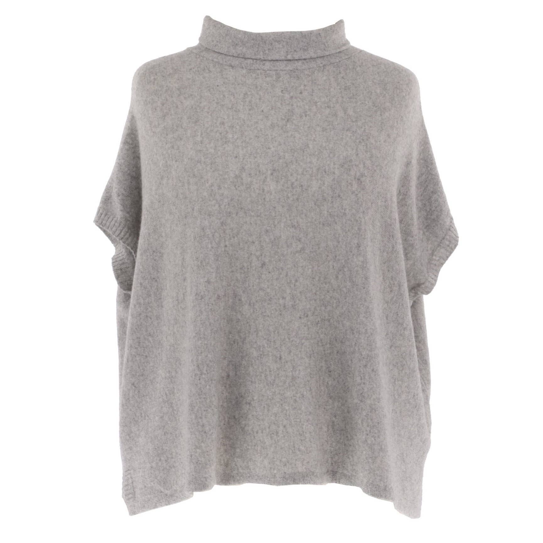 Classic Cashmere Blend Tunic: Ultraviolet