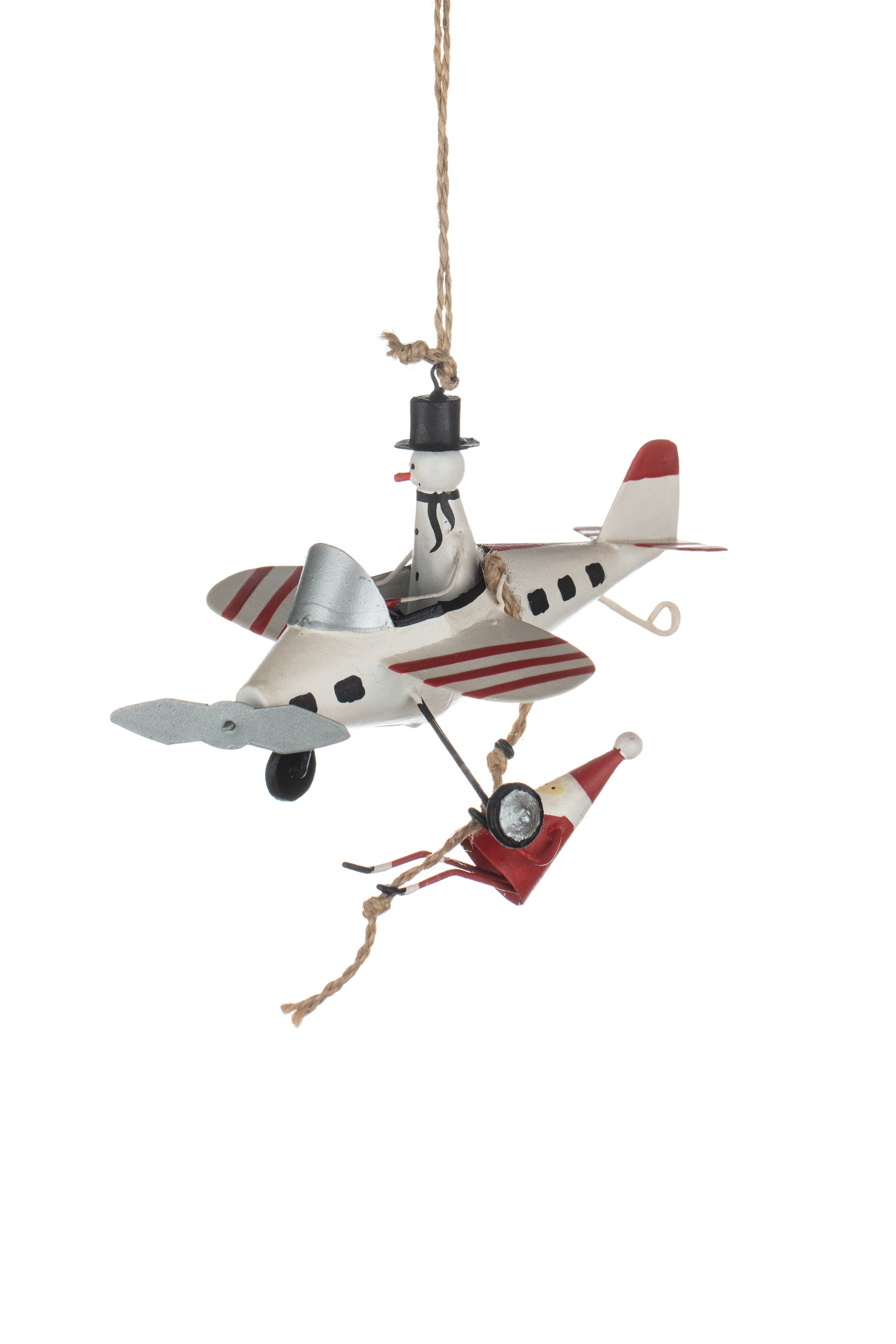Aeroplane with Hanging Santa - Gifts Under £15 - Scotland