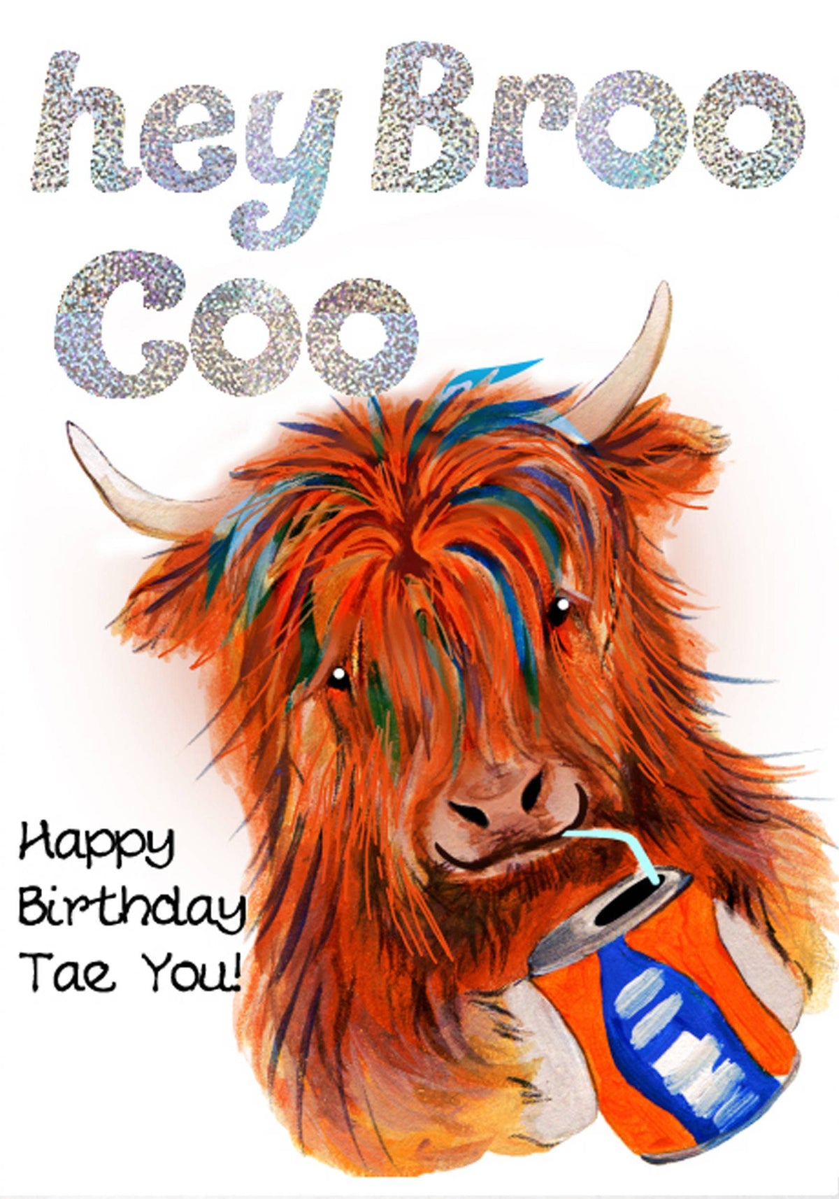 Broo Coo Birthday Card WWBD236
