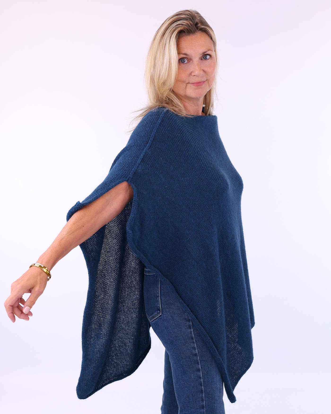 Alpaca Blend Poncho: Forest - Clothing - Scotland