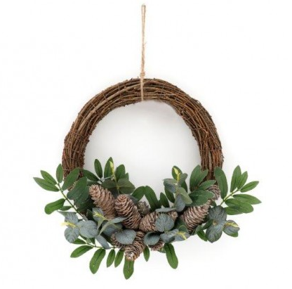 Alpine Sage Wreath - The Nancy Smillie Shop - Art, Jewellery & Designer Gifts Glasgow