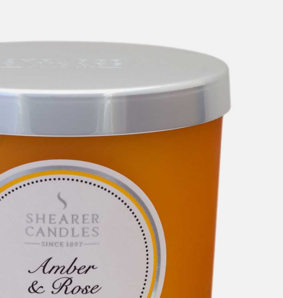 Amber and Rose Jar - The Nancy Smillie Shop - Art, Jewellery & Designer Gifts Glasgow