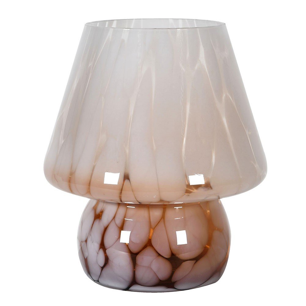 Amber Marble Effect Hurricane - The Nancy Smillie Shop - Art, Jewellery & Designer Gifts Glasgow
