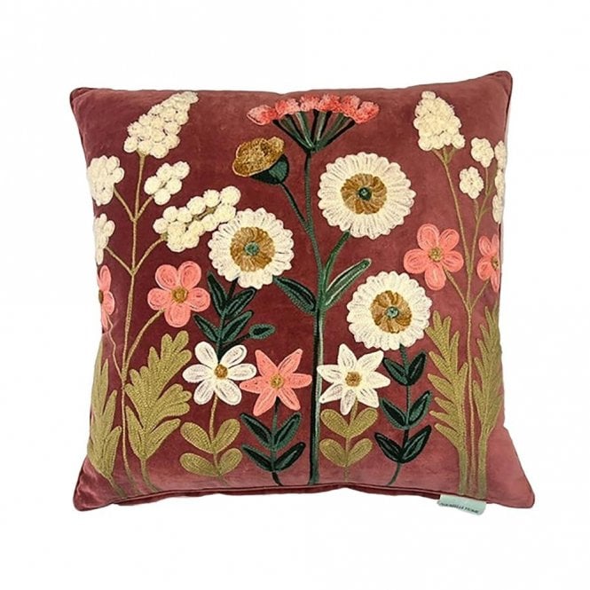 Sunset Winslow Velvet Cushion