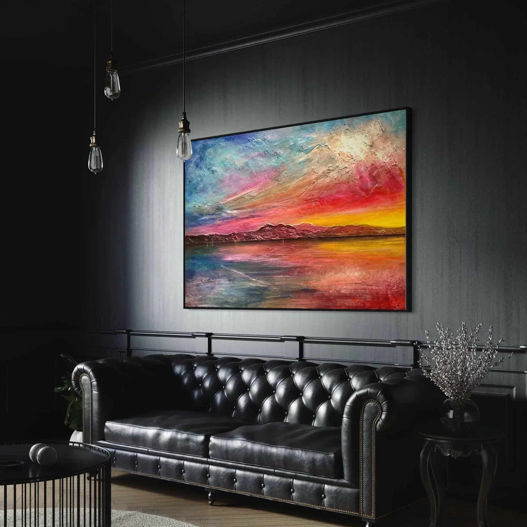 Arran Sunset ii | Statement Interior Wall Art from Scotland - All Prints