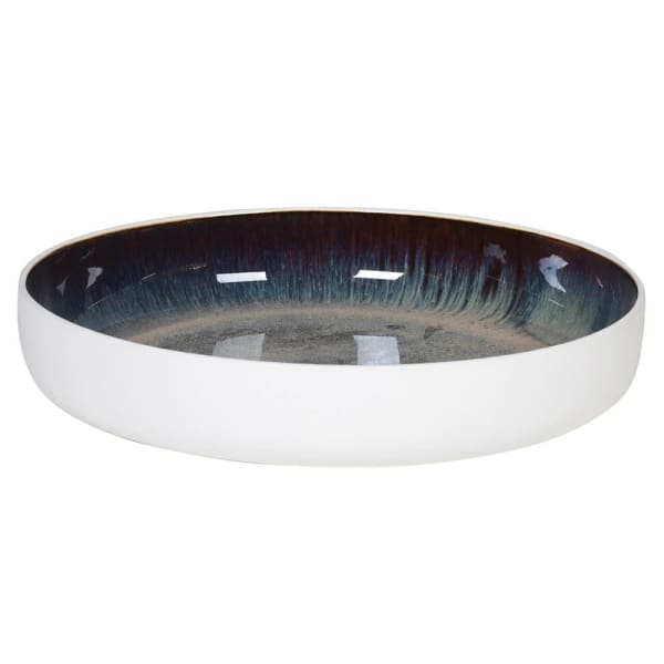 Atomic Blue and White Serving Dish - The Nancy Smillie Shop - Art, Jewellery & Designer Gifts Glasgow