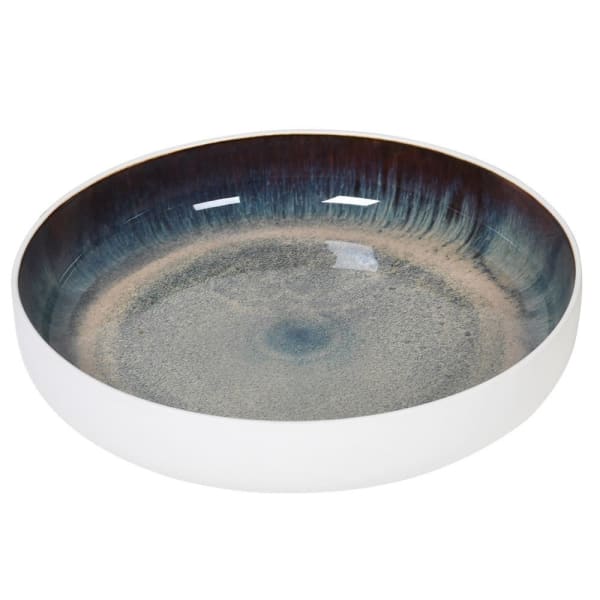 Atomic Blue and White Serving Dish - The Nancy Smillie Shop - Art, Jewellery & Designer Gifts Glasgow