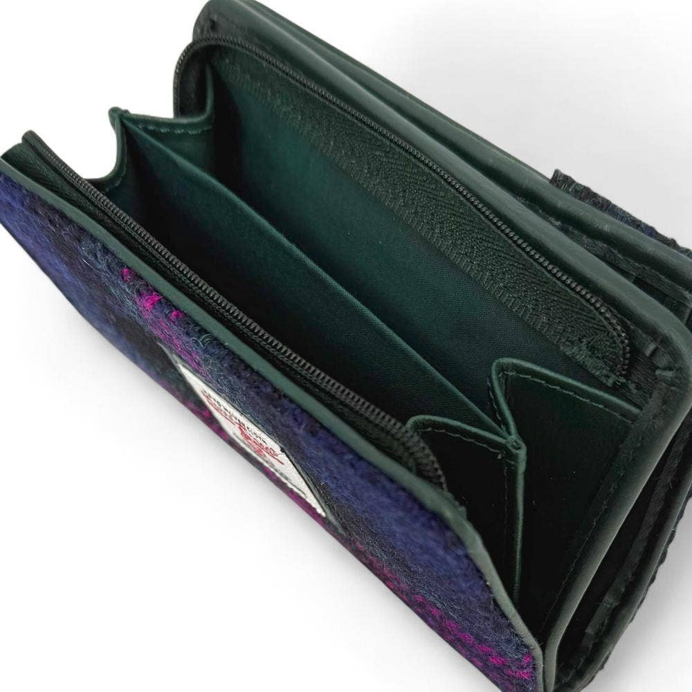 Harris Tweed Zip Purse Baird Check