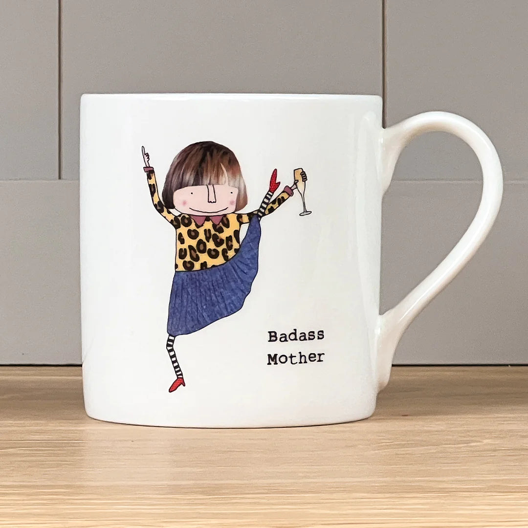 Badass Mum Mug - The Nancy Smillie Shop - Art, Jewellery & Designer Gifts Glasgow