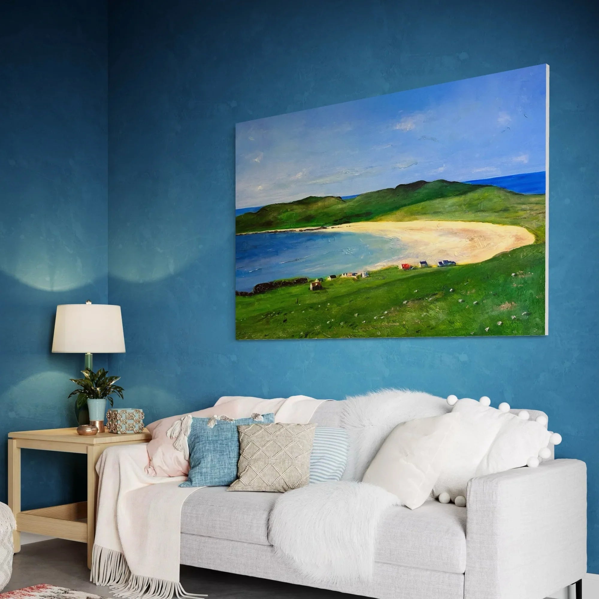 Balephuil Beach Tiree  | Statement Interior Wall Art from Scotland