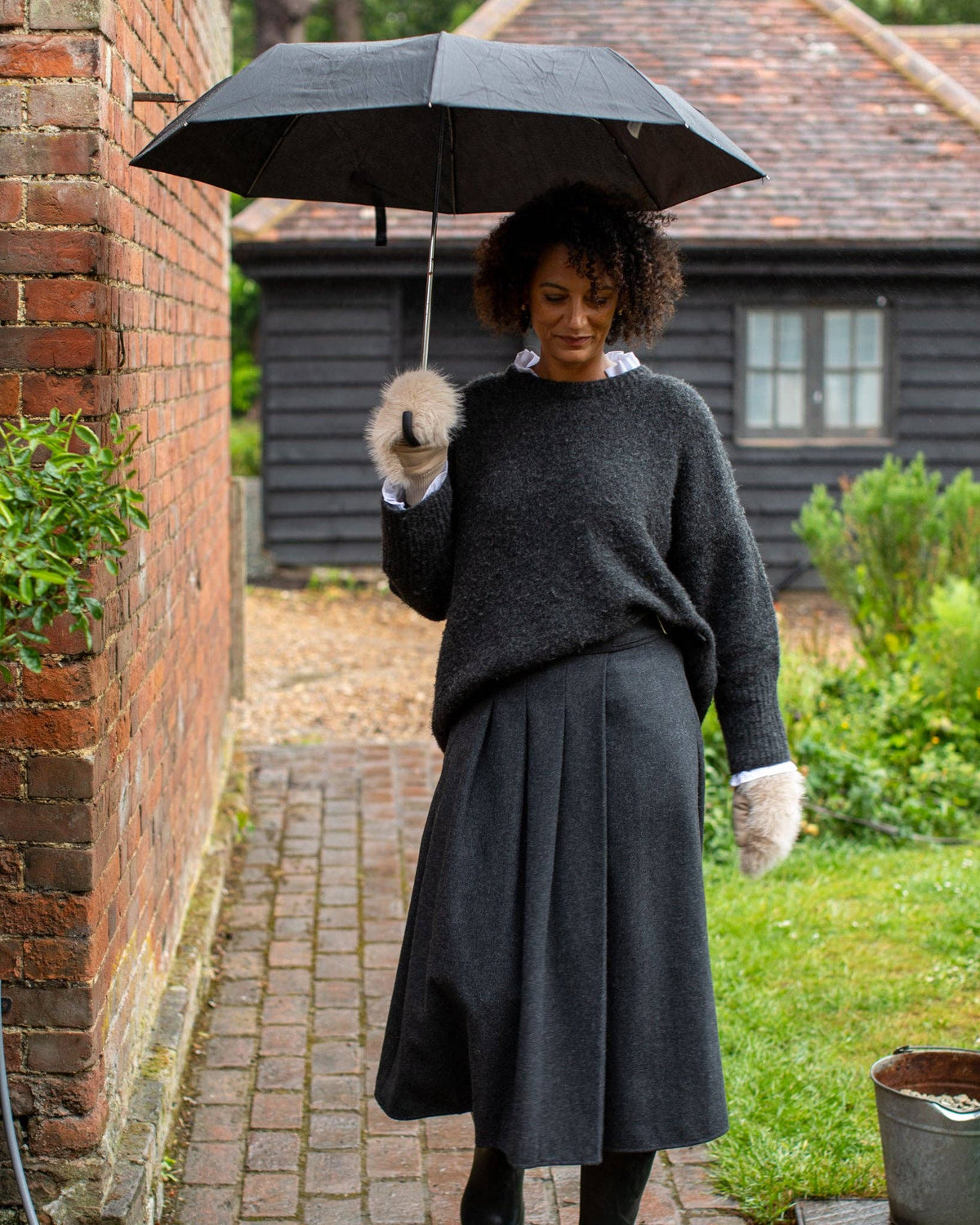 Hope Skirt | Charcoal