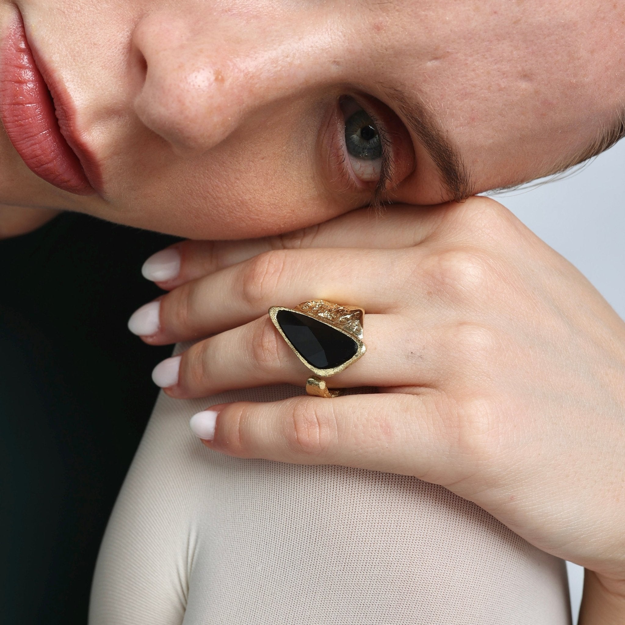 Black Twig Ring - The Nancy Smillie Shop - Art, Jewellery & Designer Gifts Glasgow