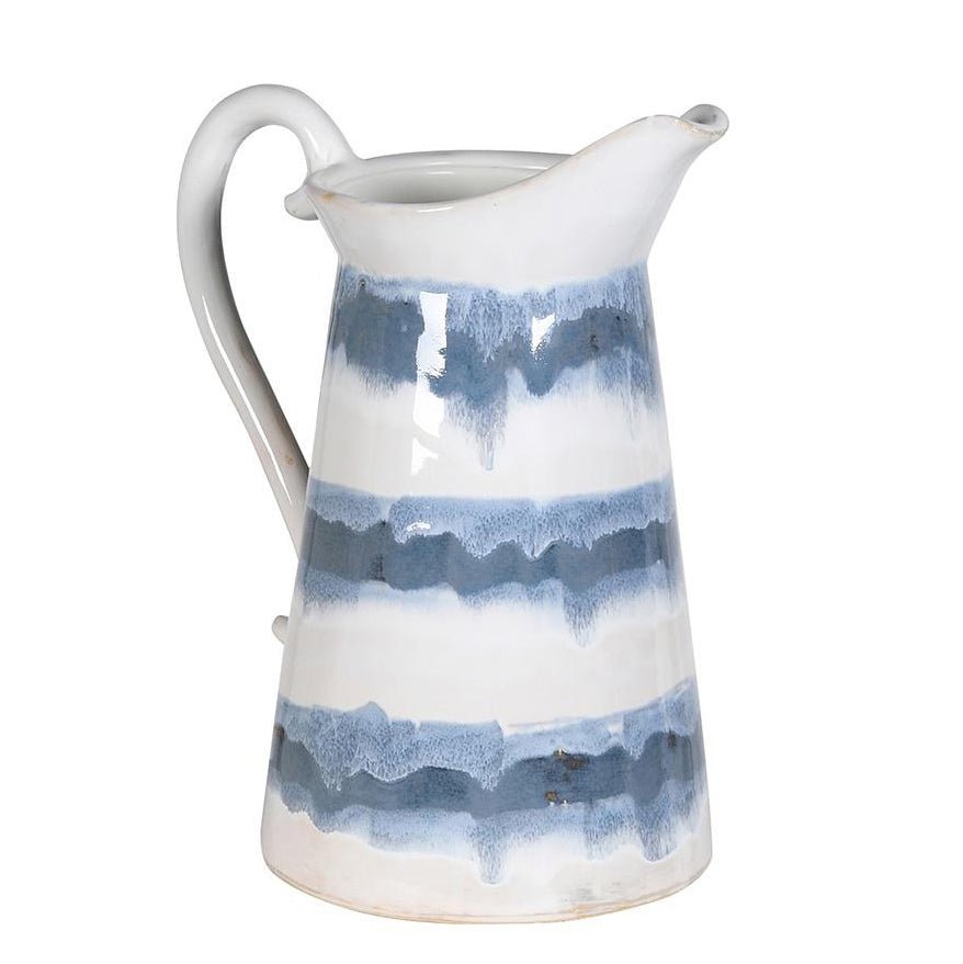 Blue and White Ceramic Jug - The Nancy Smillie Shop - Art, Jewellery & Designer Gifts Glasgow