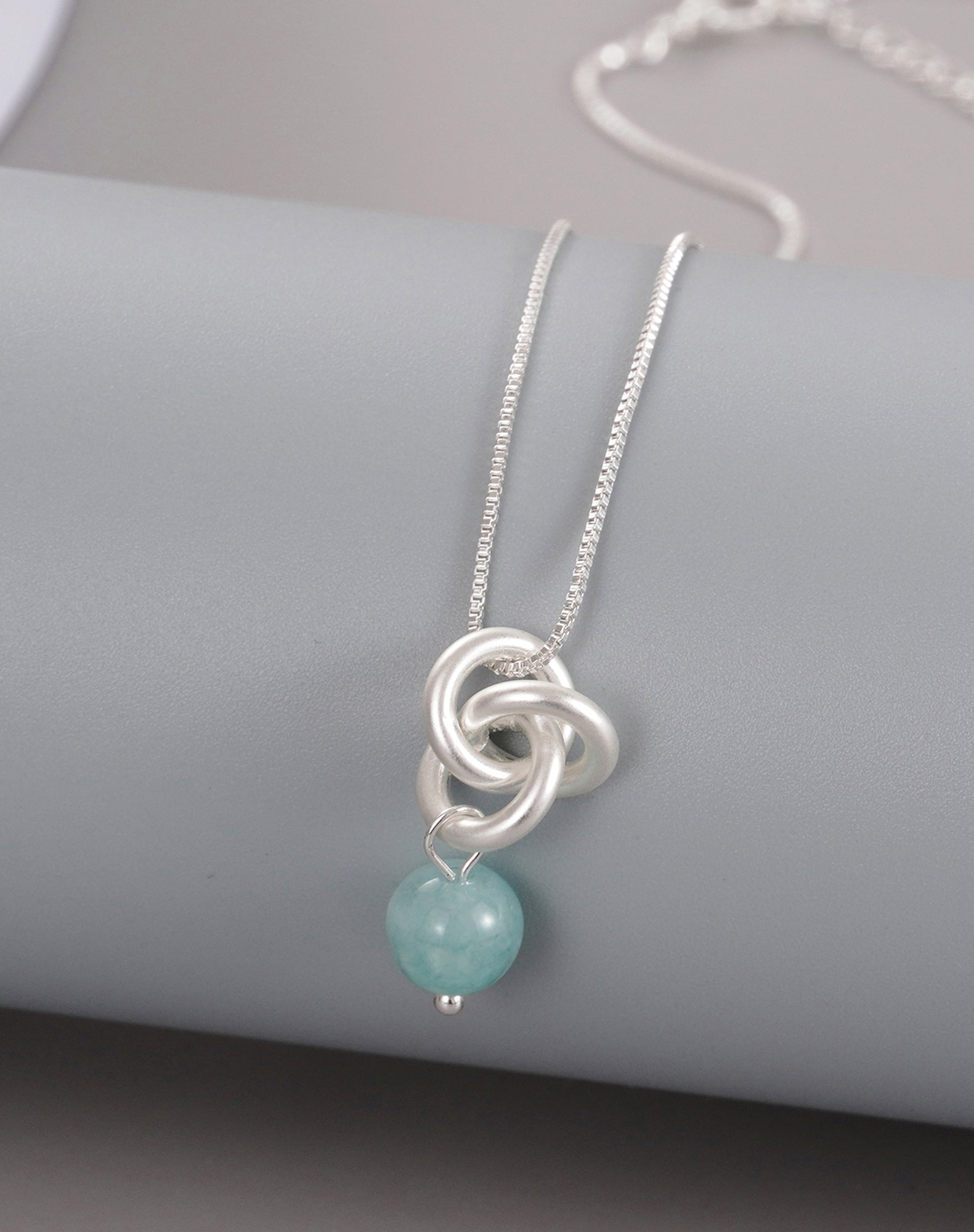 Blue Bead Necklace - The Nancy Smillie Shop - Art, Jewellery & Designer Gifts Glasgow