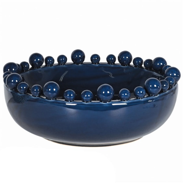 Blue Bobble Dish - The Nancy Smillie Shop - Art, Jewellery & Designer Gifts Glasgow