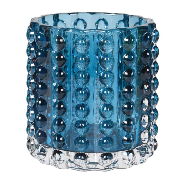 Blue Dot Candle Holder - The Nancy Smillie Shop - Art, Jewellery & Designer Gifts Glasgow
