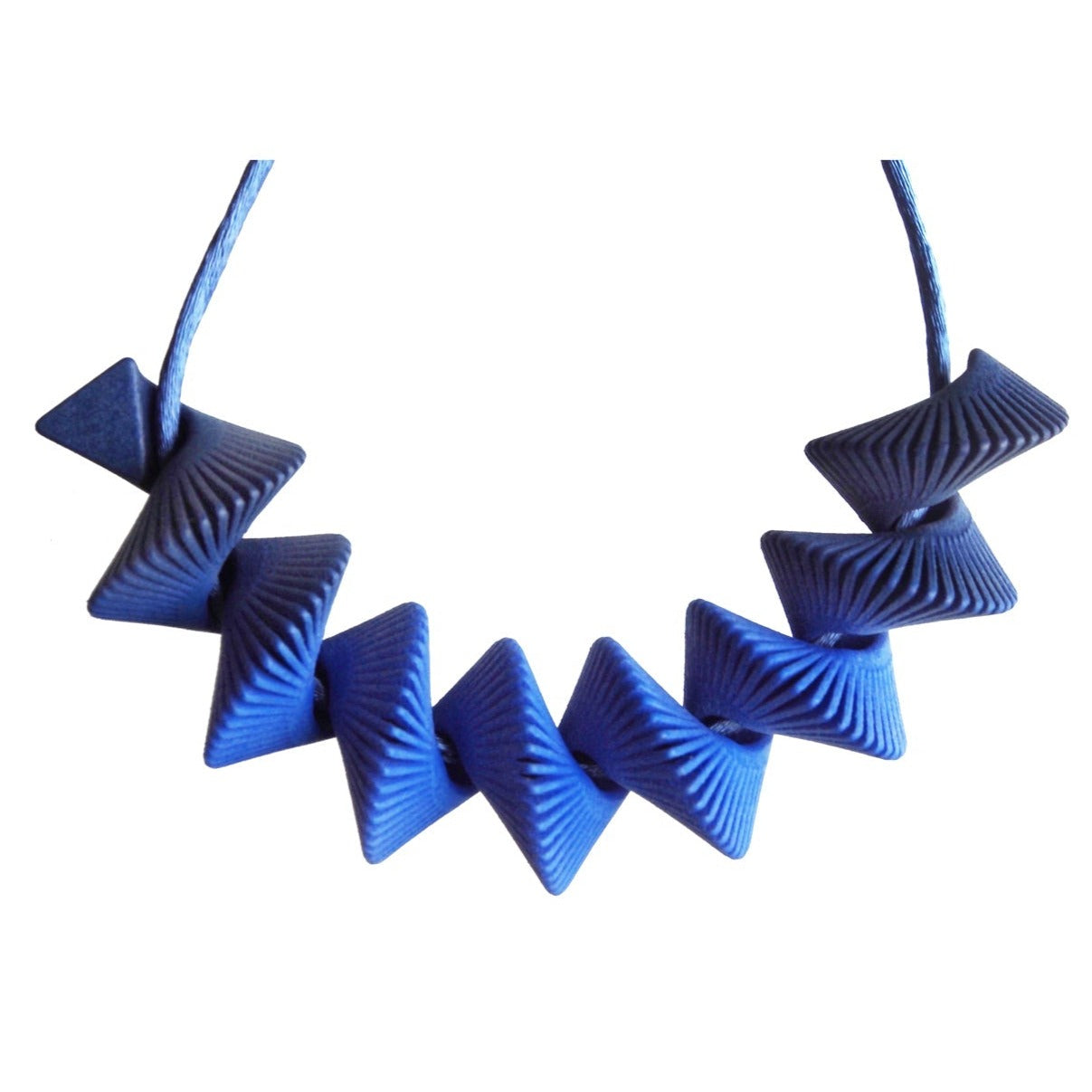 Blue Helix Necklace - The Nancy Smillie Shop - Art, Jewellery & Designer Gifts Glasgow
