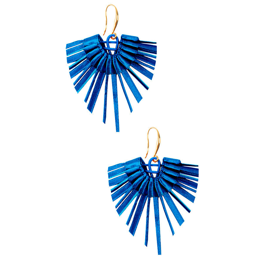 Blue Kite Earrings - The Nancy Smillie Shop - Art, Jewellery & Designer Gifts Glasgow