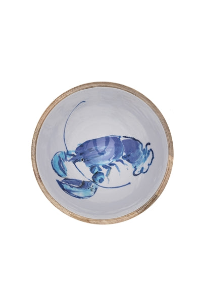 Blue Lobster 25cm Bowl - The Nancy Smillie Shop - Art, Jewellery & Designer Gifts Glasgow