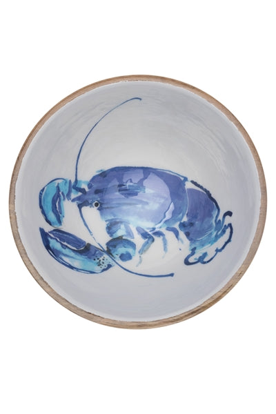 Blue Lobster 30cm Bowl - The Nancy Smillie Shop - Art, Jewellery & Designer Gifts Glasgow