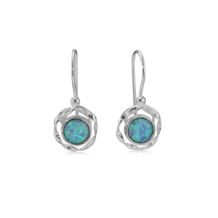 Blue Opalite Drop Earring - Jewellery - Scotland