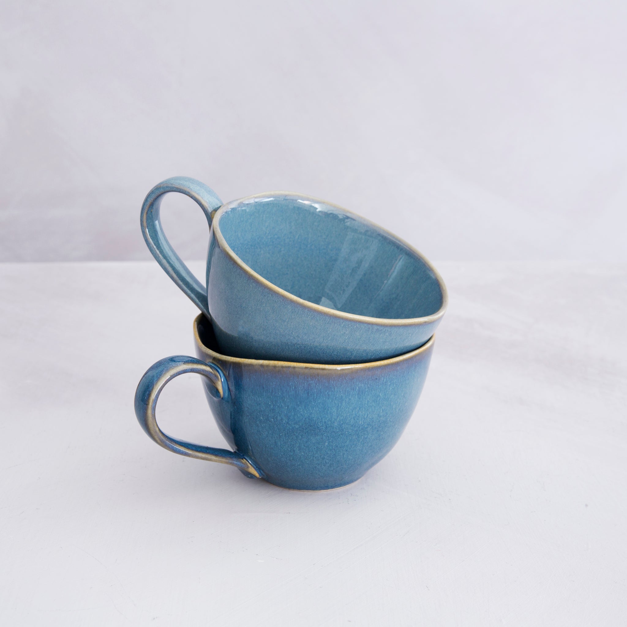 Blue Stoneware Mug - The Nancy Smillie Shop - Art, Jewellery & Designer Gifts Glasgow