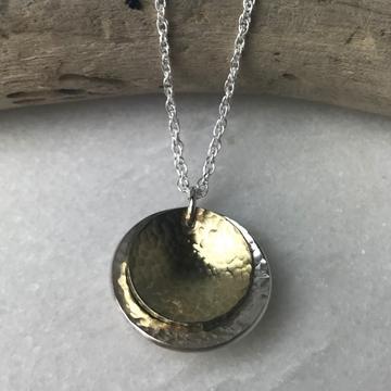 Brass Coin Necklace - The Nancy Smillie Shop - Art, Jewellery & Designer Gifts Glasgow
