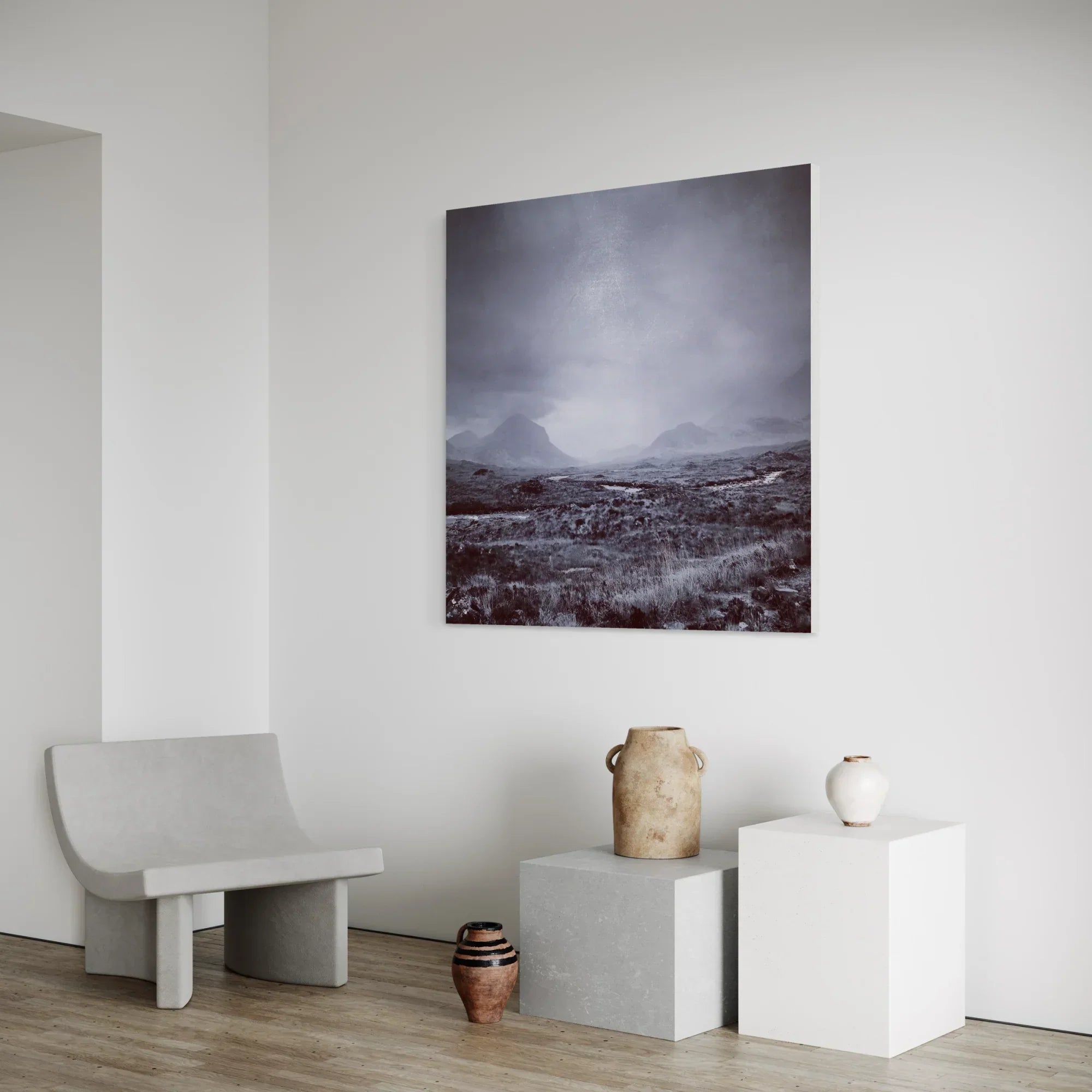 The Brooding Cuillin  | Statement Interior Wall Art from Scotland