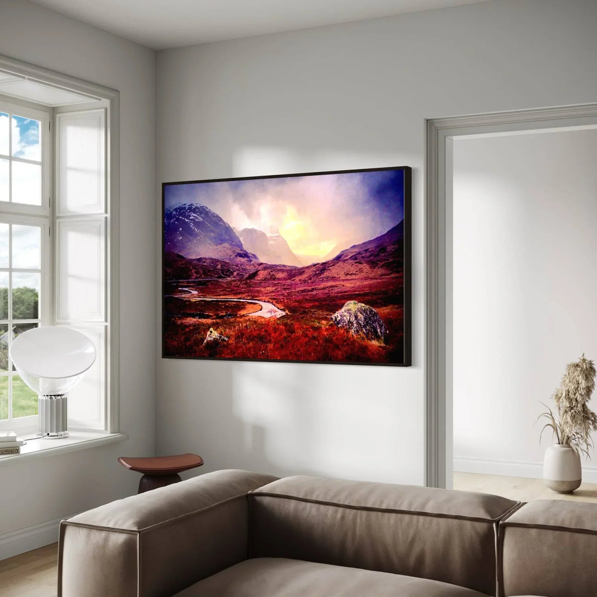 A Brooding Glencoe  | Statement Interior Wall Art from Scotland