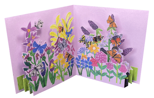 Butterfly Garden Pop-up Card - The Nancy Smillie Shop - Art, Jewellery & Designer Gifts Glasgow