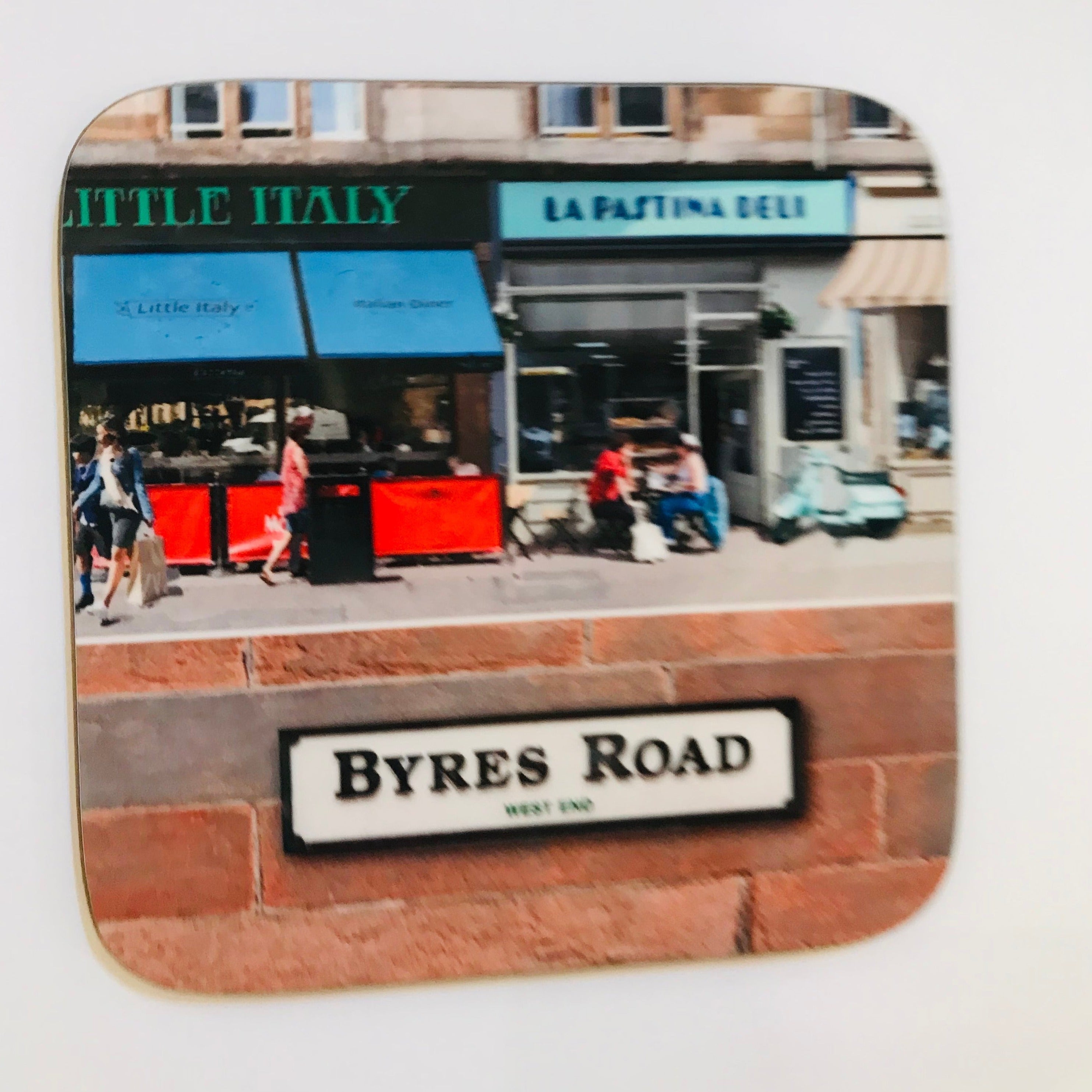 Byres Road Coaster - The Nancy Smillie Shop - Art, Jewellery & Designer Gifts Glasgow