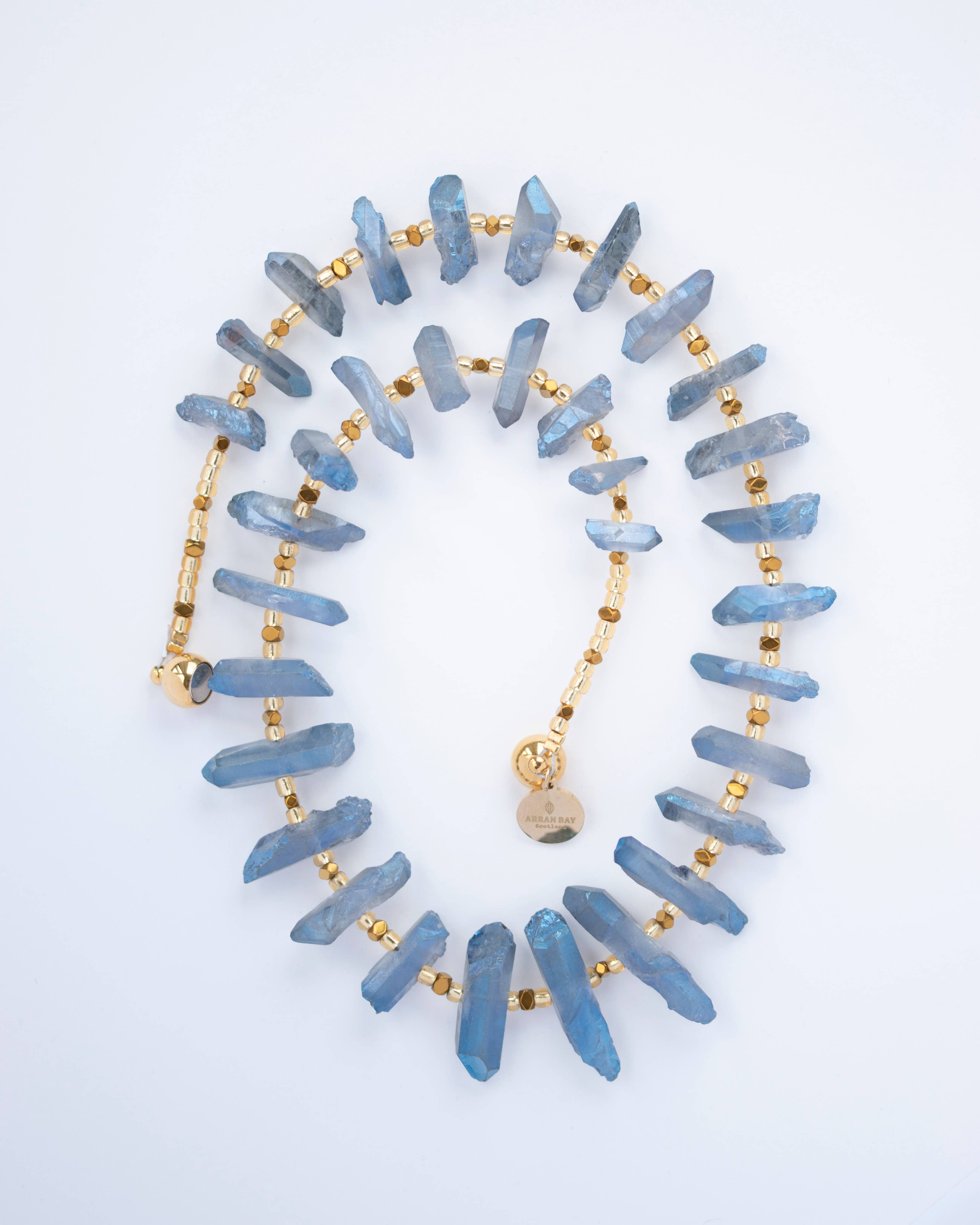 Slate Neccklace: Turquoise